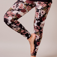 Legging - pivoines