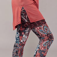 Blouse longue sans manche - pamplemousse