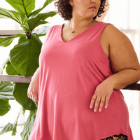 Camisole fluide - rose