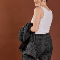 Camisole doublée - blanc