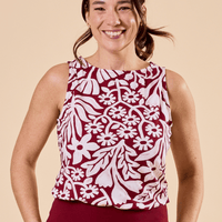 Camisole élégante camélia