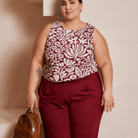 Camisole élégante camélia