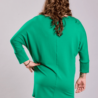 Tunique molletonnée - vert