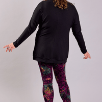 tunique à col bateau avec des poches