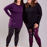 tunique à col bateau avec des poches