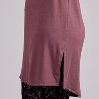 Blouse longue col en V à manches longues, fabriquée au Québec, Canada