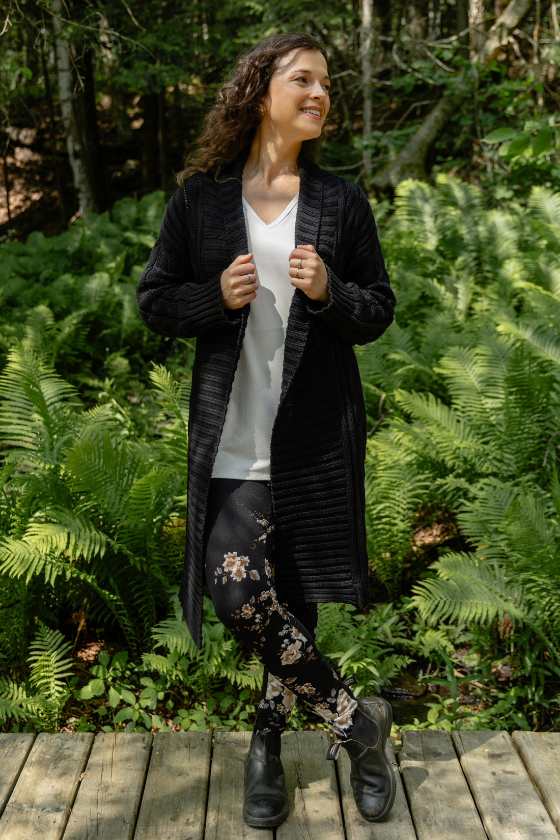 Haut essentiel col V - ivoire