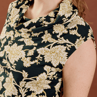 Haut col drapé - opulence