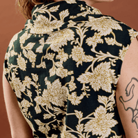 Haut col drapé - opulence