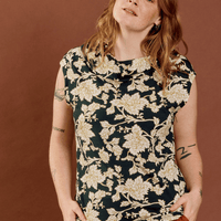 Haut col drapé - opulence