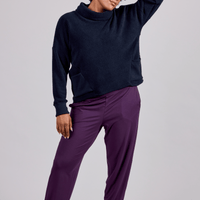 haut en sherpa avec manches longues et poches