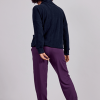 haut en sherpa avec manches longues et poches