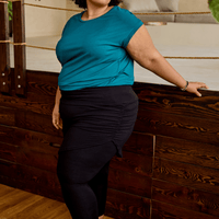 T-shirt décontracté - azur