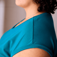 T-shirt décontracté - azur