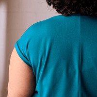 T-shirt décontracté - azur