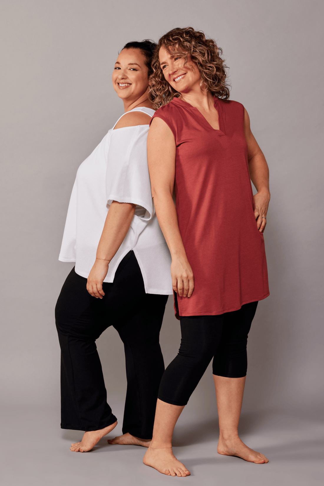 Legging naturel - longueur capri - noir