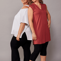 Legging naturel - longueur capri - noir