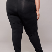 Legging naturel - noir