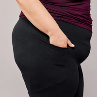 Legging naturel - noir