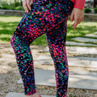 Legging à motifs - confetti