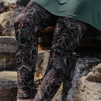 Legging à motifs - arabesque