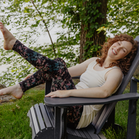 Legging à motifs - rosée