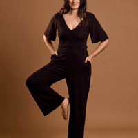 combinaison élégante noire