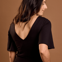 combinaison élégante noire