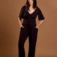 combinaison élégante noire