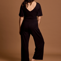 combinaison élégante noire