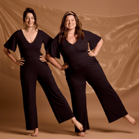 combinaison élégante noire