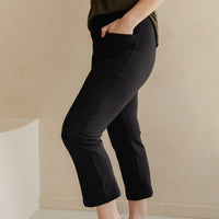 Pantalon habillé 3/4 - noir