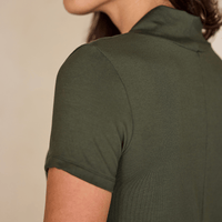 Polo à manches courtes - romarin