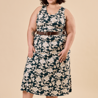 Robe longue à dos ouvert opulence
