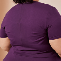 Robe bohème améthyste