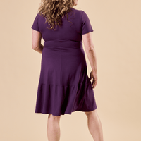 Robe bohème améthyste