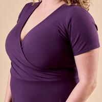 Robe bohème améthyste