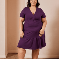 Robe bohème améthyste