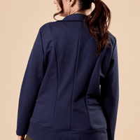 Veston effet lin minuit