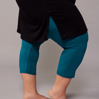 Blouse longue sans manche - noir