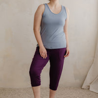 Camisole vacances - céleste