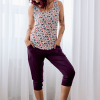 Camisole décontractée - floraison