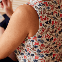 Camisole décontractée - floraison