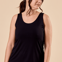 Camisole doublée - noir