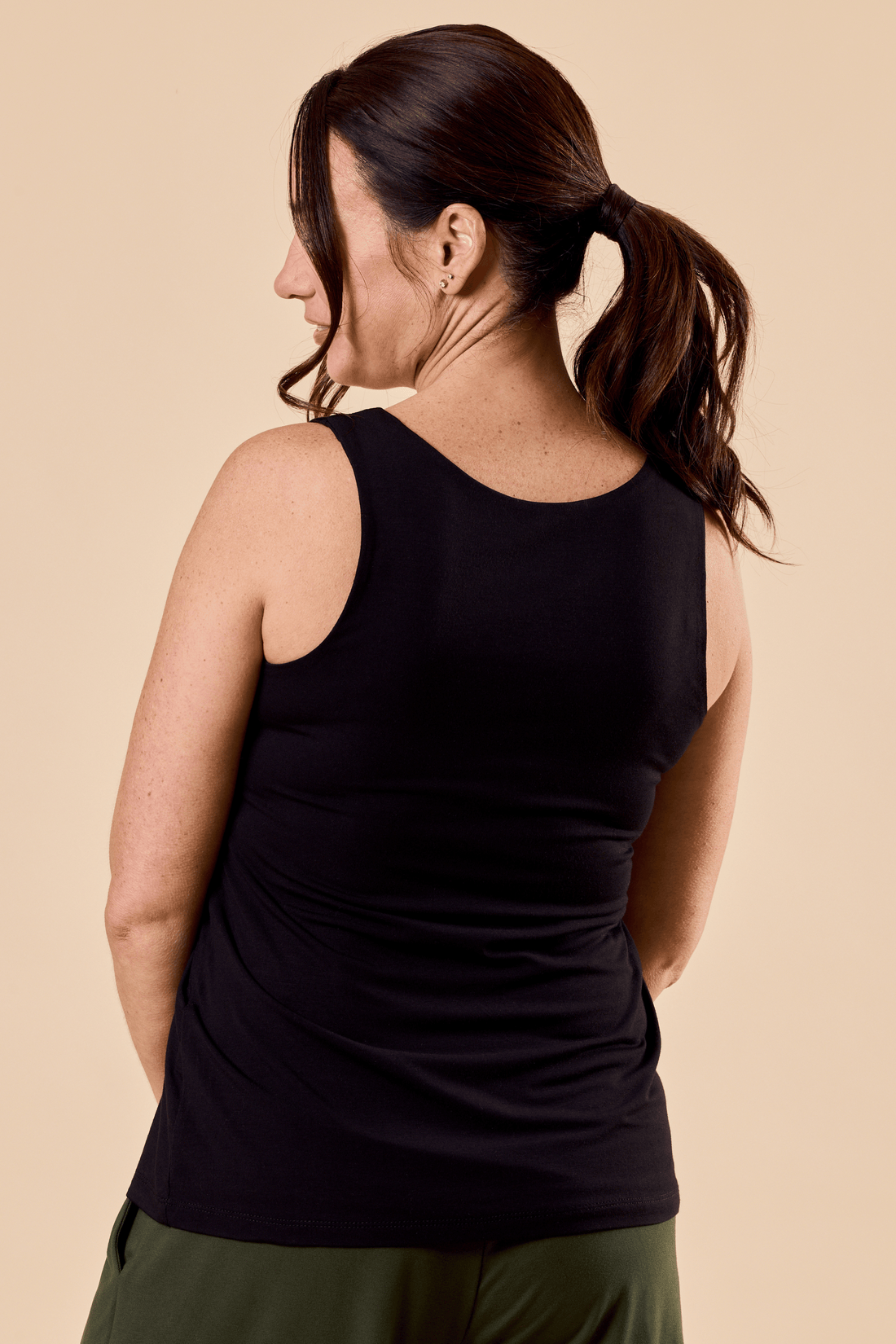 Camisole doublée - noir