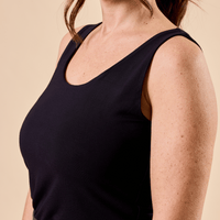 Camisole doublée - noir