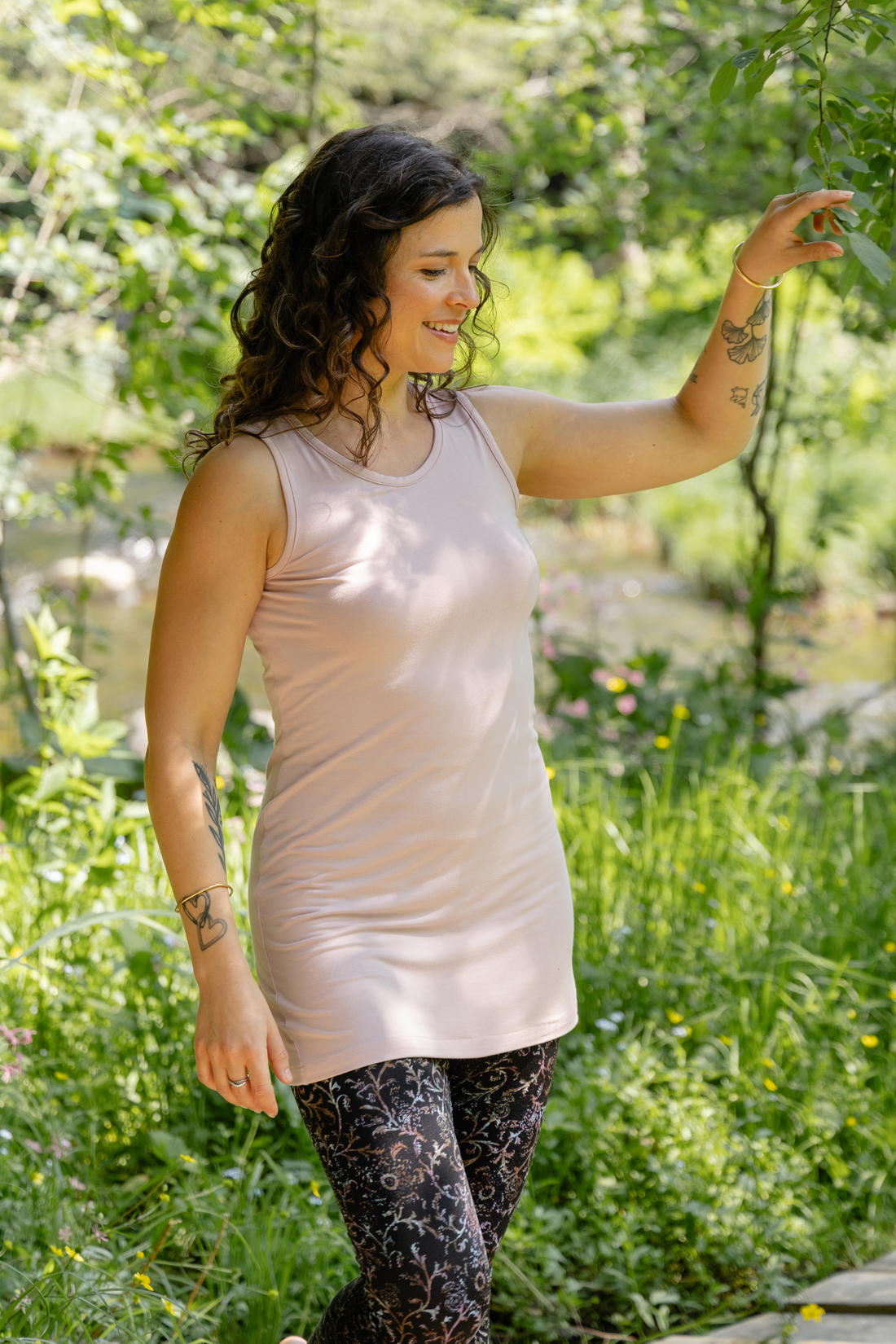 Camisole longue yoga - ballerine