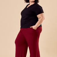 Polo à manches courtes noir