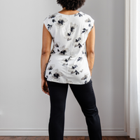 Haut sans manches - pensées