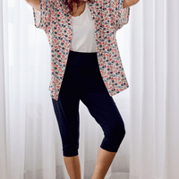 Jogger capri - marine